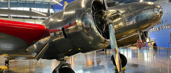 picture of Amelia Earhart's plane